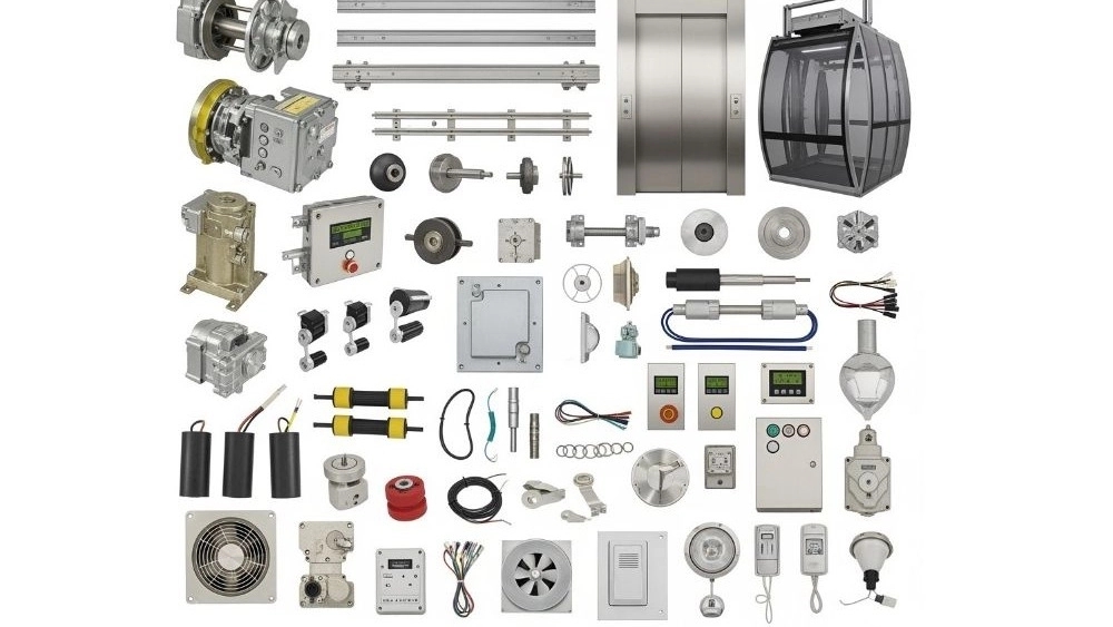 Introducing and reviewing elevator parts The price of the full list of parts